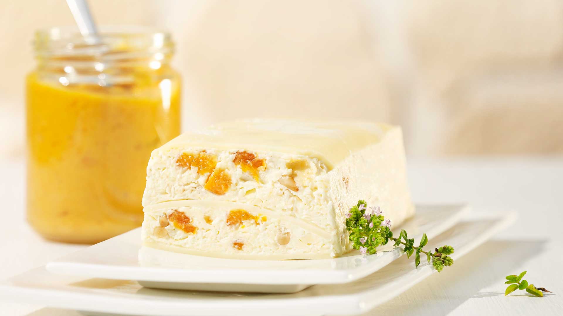 Aprikosen Terrine Mit Schweizer Emmentaler Aop Schweizer K Se