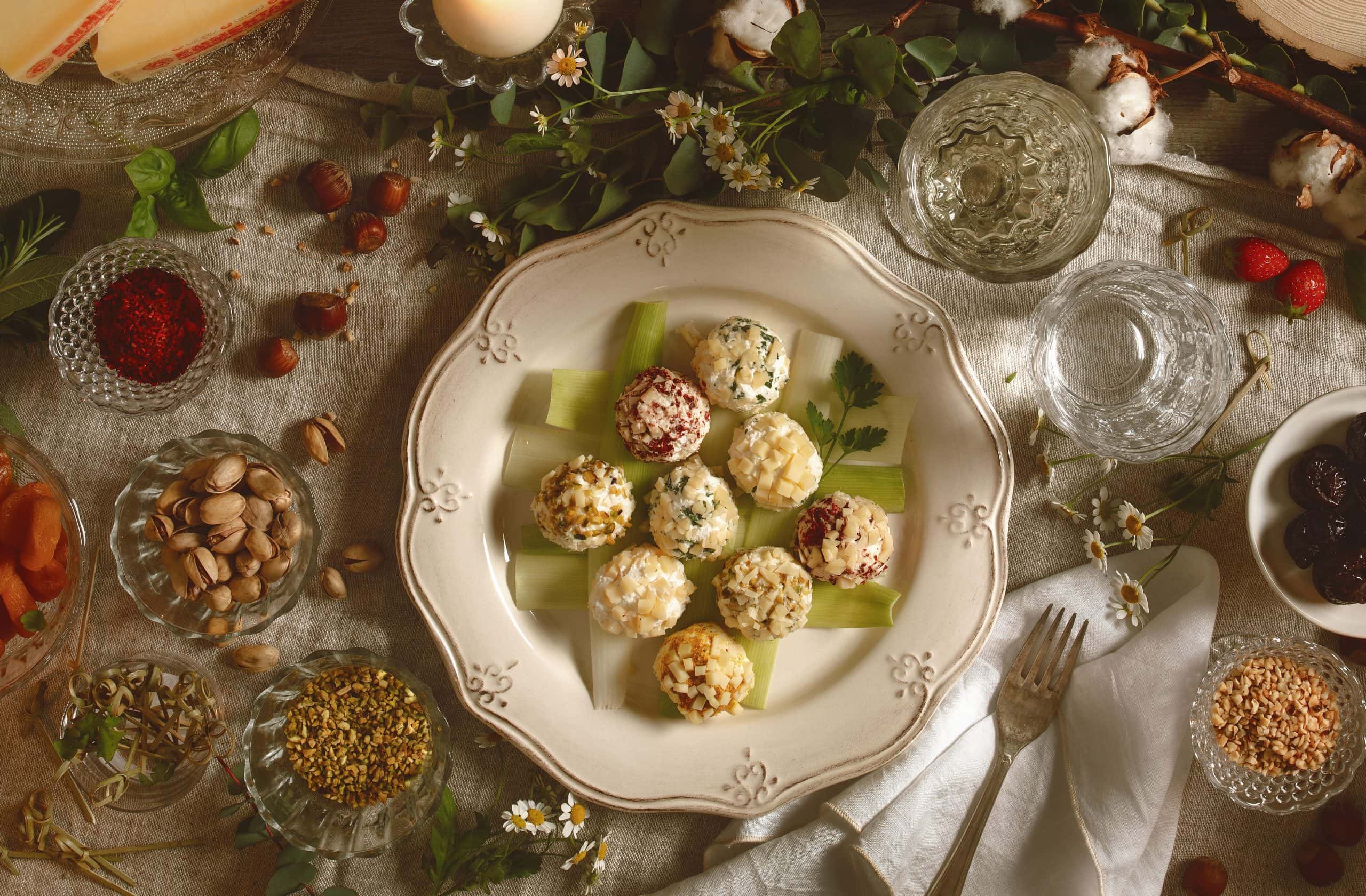 Gewürz-Pralinen mit Schweizer Emmentaler AOP